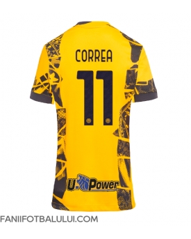 Inter Milan Joaquin Correa #11 Tricou Fotbal Replică 2024-25 Femei Treilea